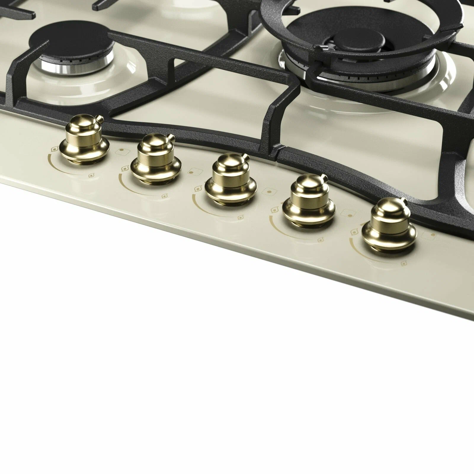 Газовая варочная панель Kuppersberg FS 710 C Bronze