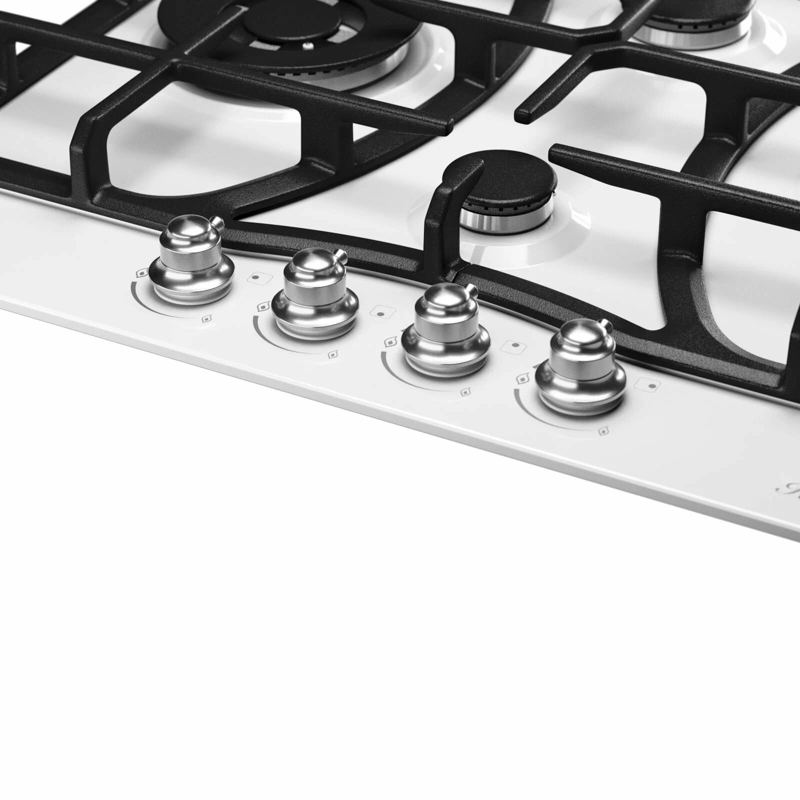 Газовая варочная панель Kuppersberg FS 610 W Silver