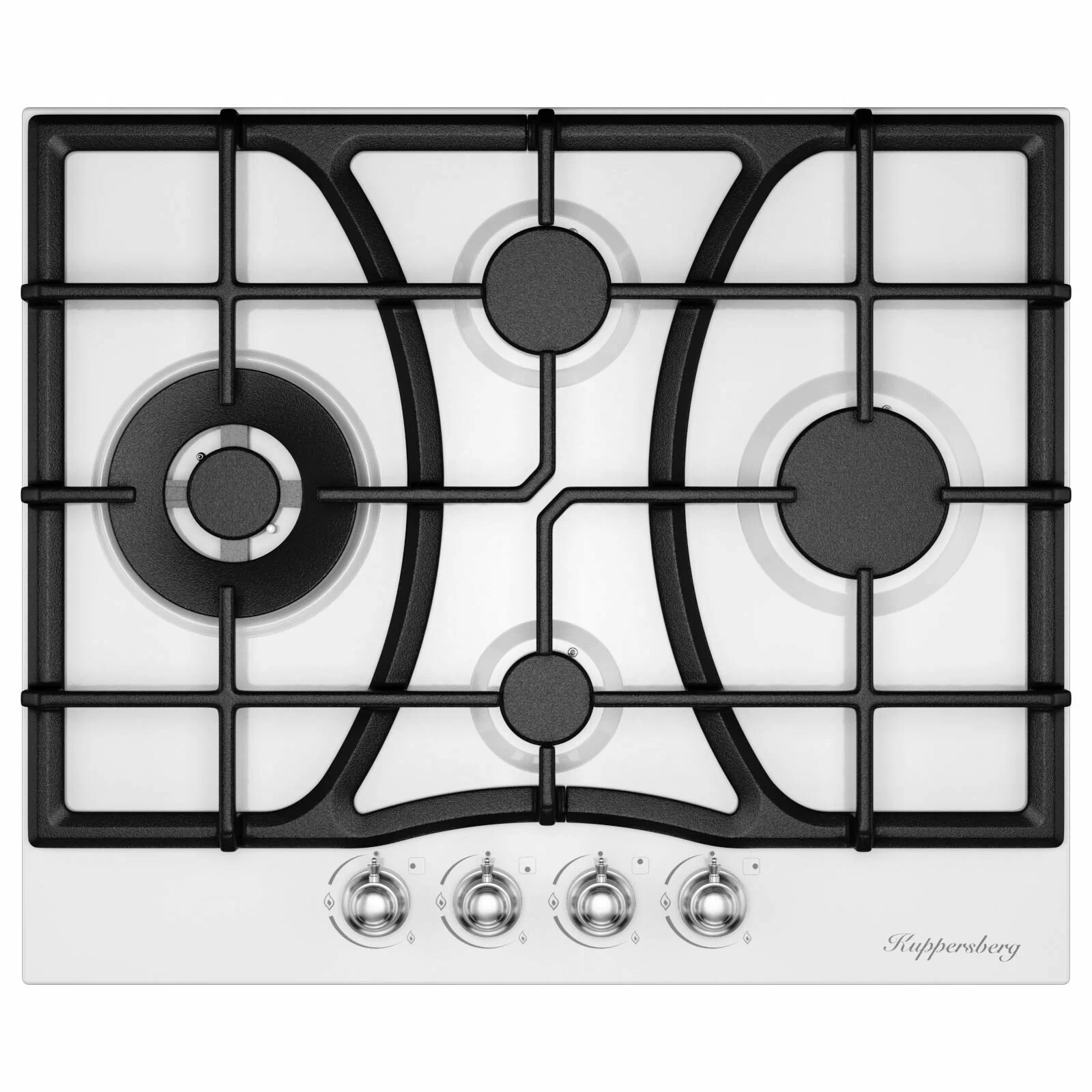 Газовая варочная панель Kuppersberg FS 610 W Silver