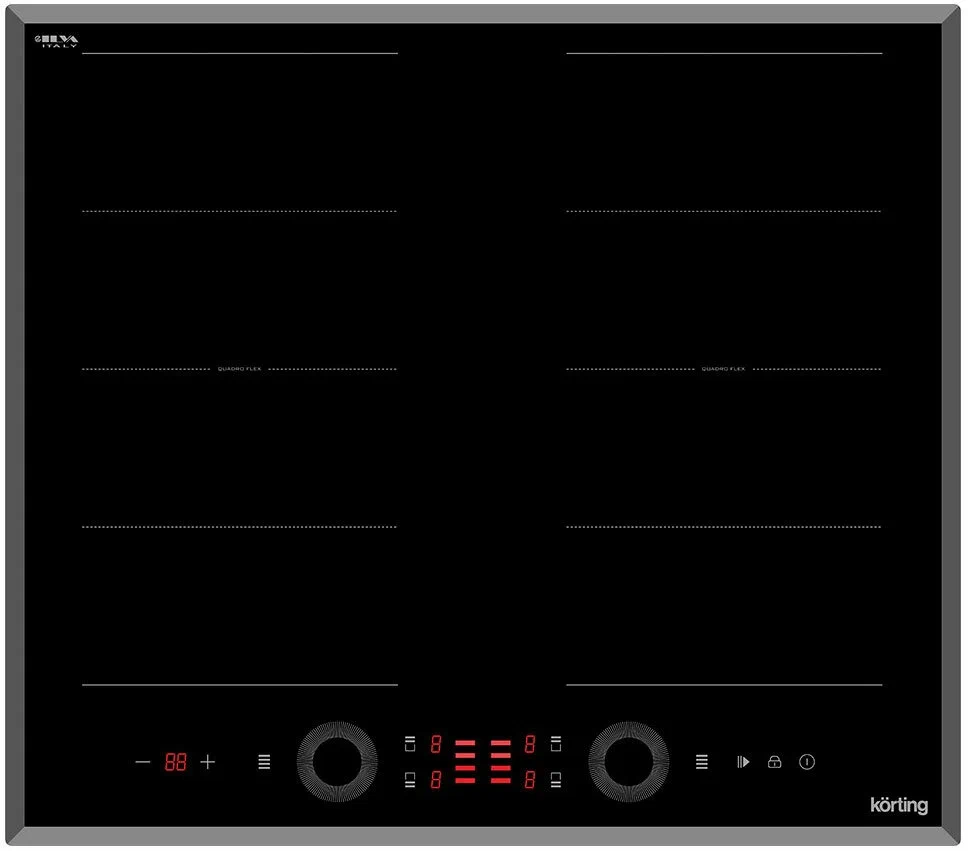 Индукционная варочная панель Korting HIB 68700 B Quadro